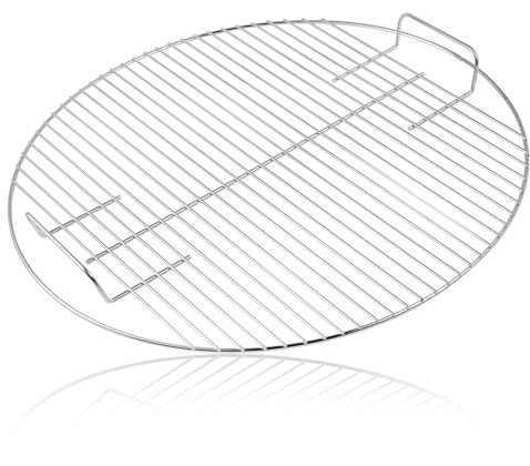 2nd Generation Ersatzgrillrost mit 27 Stangen, passend für 55,9 cm Weber Holzkohlegrills (55,9 cm Original Wasserkocher und Original Kettle Premium, Master-Touch, Bar-B-Kettle, Performer), Silber