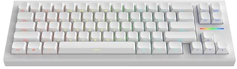 Nubi NK68 HE White - Hall Effect Wired Gaming Keyboard (Englisch US - ANSI)