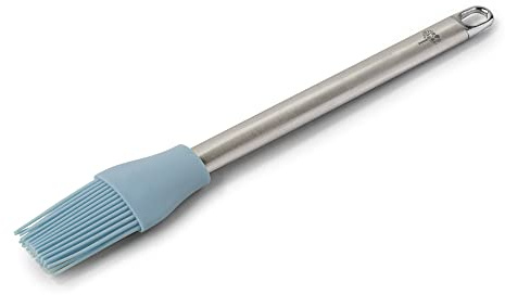 Zeal Silicone Pastry/Basting Brush with Stainless Steel Handle (26cm) - Duck Egg Blue
