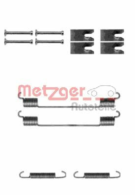 Metzger 105-0814 Zubehörsatz, Bremsbacken | Kompatibel mit: CITROËN NEMO Großraumlimousine, NEMO Kasten/Großraumlimousine, FIAT 500L, IDEA, IDEA Van, FORD FOCUS II