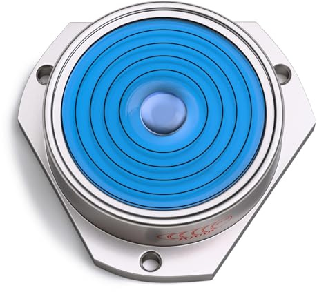 Medium Metal Mounting Bulls Eye Spirit Bubble Plumb Level (Blue aqueous) Circular - Round Surface Level Tool Clock Hobby Caravan