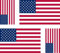 Akachafactory 4 x Autocollant Sticker Voiture Moto Drapeau USA amerique americain Etats Unis