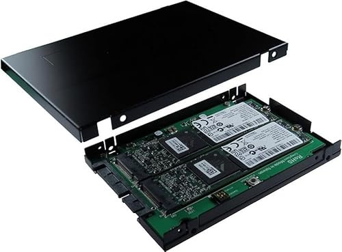 ExSys EX-3606 - SATA 3 für M.2 SSD x 2 Enclosure RAID, 2.5inch (9.5mm)