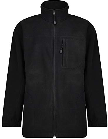 Espionage Fleece Jacket (2xl-6XL) Navy and Black