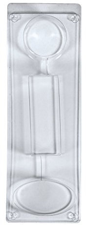 Rayher Gießform „Kreis, Rechteck, Oval“, Motivgrößen ca. 4,2 - 8,2 cm, Kunststoff PET, lebensmittelecht, hitzebeständig, für Kreativ-Beton, Raysin-Gießpulver, Wachs, Seife, Gieß-Schablone, 36073000