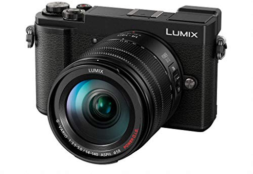 Panasonic LUMIX DC-GX9HEG-K spiegellose Systemkamera, 20 MP, Dual I.S., 4K Foto, Klappsucher, Touchscreen, mit 14-140 mm MFT Objektiv