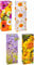 TSI Geschenktüten BLUMEN-MIX für Wein- und Sektflaschen, 12er Packung, Größe: Flasche (HxBxT 36 x 12 x 8 cm), Art. Nr. 84283
