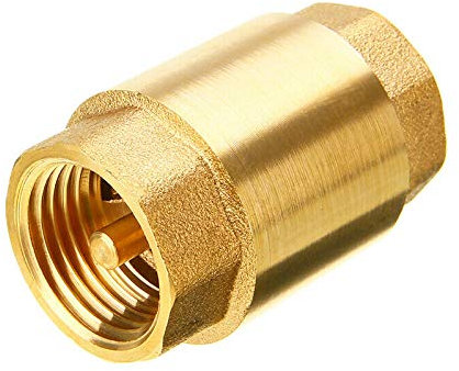 TOOLSTAR Clapet anti-retour fileté pour éviter le reflux d'eau, de gaz, d'huile (3,8 cm DN32)