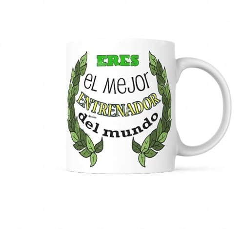 LINFORMAL tazas originales para regalar deportes (ENTRENADOR LAUREL)