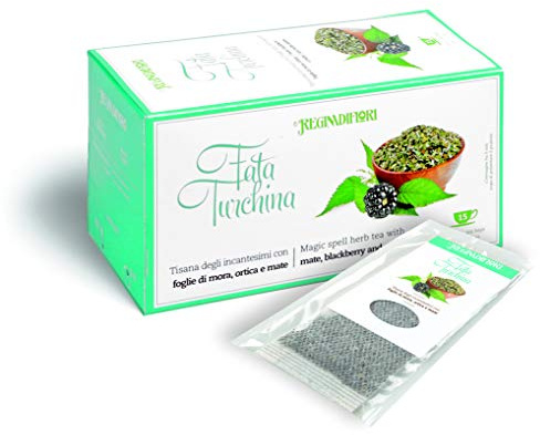 Regina di Fiori, Tisana Fata Turchina Ortica e Mate, 60 Filtri