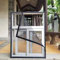 Fliegengitter Fenster Netz Grau Transparent Fenster Netz mit Selbstklebend Band Abnehmbare Waschbar Aluminium Fenster Holz Fenster Gitter Netz