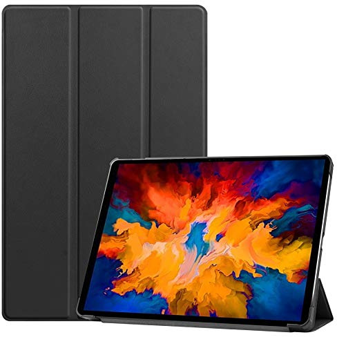 Lobwerk Schutzhülle für Lenovo Tab P11 Pro TB-XJ706F 11.5 Zoll Slim Case Etui mit Standfunktion und Auto Sleep/Wake Funktion Schwarz