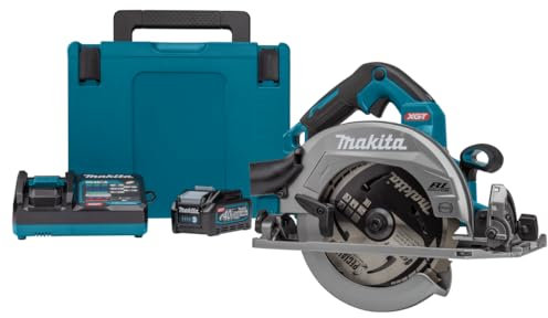 Makita Scie circulaire 40 v max li-ion 4ah xgt ø 190 mm makita - hs004gm202