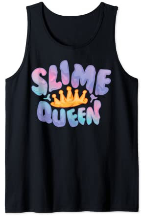 Slime Queen | Cool Ooze Recipe Princesses Funny Girl Gift Tank Top