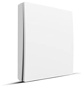 Enerj 2 Gang Wireless Kinetic Switch White Body
