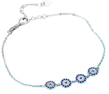 ZLING Mode 925 Sterling Silber Armband Frauen Zirkonia Lucky Turkey Evil Eye Armband Für Frauen Edlen Schmuck