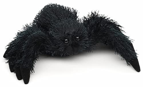 Uni-Toys - Schwarze Spinne - 15 cm (Länge) - Plüsch-Spinne - Plüschtier, Kuscheltier, Schwarz