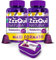 ZzzQuil Natura Integratore con Melatonina pura ed Estratti Di Valeriana Per Dormire, Camomilla e Lavanda, Maxi Formato Frutti Di Bosco 2x72 Gommose + Travel Case Viola