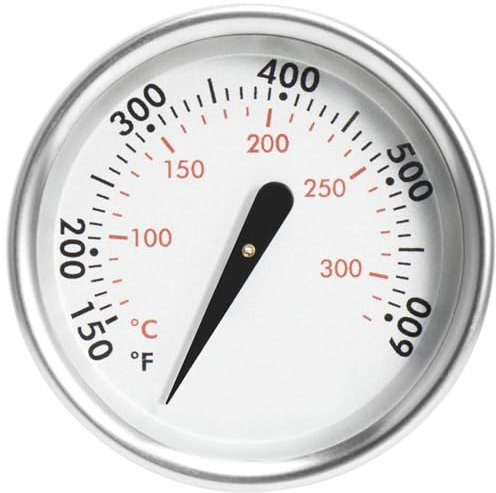 60540 7581 67031 Grill Lid Thermometer for Weber GS4 Spirit II & I 200/300 Accurate Temperature Gauge Weber Charcoal Grills, Most Weber 22 Kettles, Q 120/220/300/320 SER Replacement Parts 60392 74239