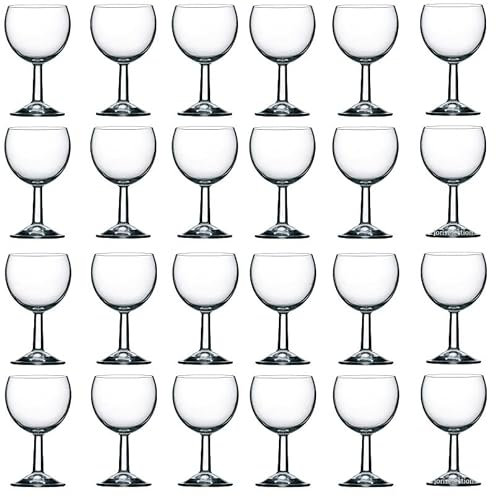 JORISELECTION VERRES A PIED X 24 VERRE BALLON 19 CL VERRE A EAU
