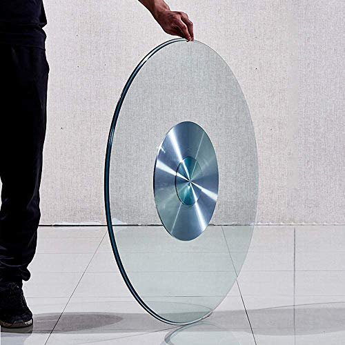 Plato Giratorio De 68-118 Cm Mesa De Comedor De Mármol Blanco Bandeja Giratoria Redonda Antideslizante Plato para Servir Fácil De Limpiar para Compartir Alimentos