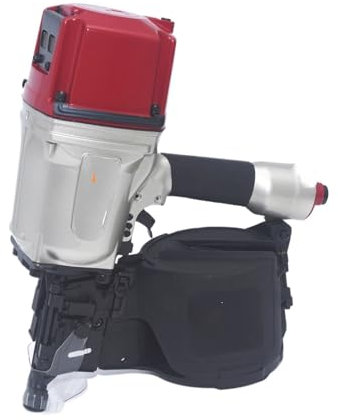 quetwef Oil-Free Pneumatic Staple Gun Heavy-Duty Stapler Heavy Duty 100mm CN100 Air Gun Industrial Air Nailer