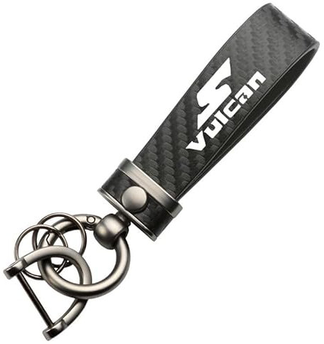 Porte-clés De Moto En Alliage De Zinc Et Fiber De Carbone, Pour Kawasaki Vulcan S 650 VN650, Cadeaux