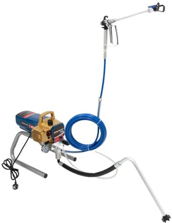 Airless Farbsprühsystem, Elektro Airless Farbspritzgerät, 1500W 3300PSI 2.2L/min Lacke & Lasuren Sprühgerät, Häusern Außen- und Innenbereich DIY Sprayer inkl. Farbsprühpistole & Düse & 8m Schlauch