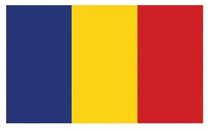 LP Divertissements Drapeau Roumanie 90x150 cm