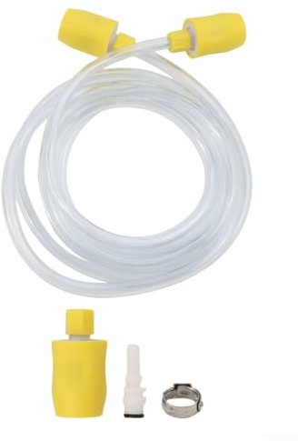 CashMuch Set di 3 raccordi per tubo flessibile di ricambio per pulitore a vapore Kärcher Puzzi 8/1 10/1, set tubo dell'acqua con tubo da 2,5 m per pulizia domestica professionale, codice articolo