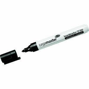 Legamaster Rillen TZ 100 schwarz 10pièce (S) Marker – Marker (schwarz, schwarz, weiß, schwarz, weiß, Kunststoff, 1,5 mm, 3 mm)