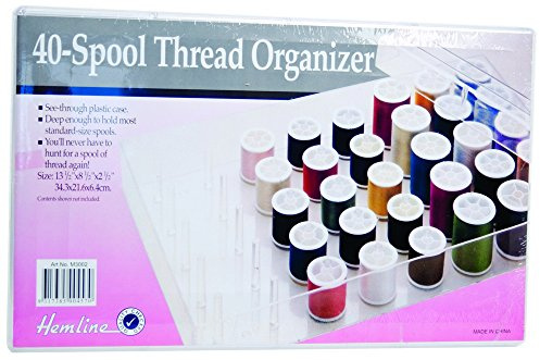 Hemline H3002 | Spool Thread Organiser | 34.3 X 21.6 X 6.4cm