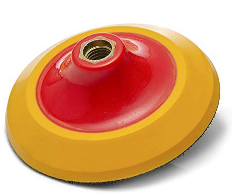 Glass Polish 6 inch (150mm) Universal Backing Pad with M14x2 Thread for Rotary Polishing Machines - GP12643