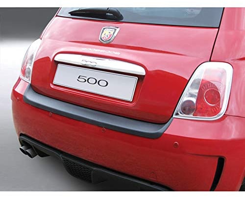 RGM RBP476 Heck-Stoßstangenschutz für Fiat 500 Abarth | kompatibel mit Fiat 500 Abarth -3/2016 Schwarz