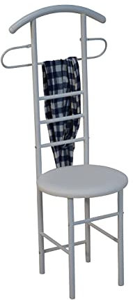 Heinz Hofmann 6015.WW Herrendiener / Stummer Diener / Kleiderablage / B. 53 x T. 47 x H. 118 cm