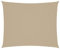 vidaXL Sonnensegel Rechteckig 4x6m Beige Sonnenschutz Sonnendach Beschattung