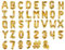 Folienballon Buchstaben Zahl 35cm Luftballon Geburtstag Hochzeit Babyparty Silvester Dekoration, Farbe: Gold, Größe: Zeichen - #