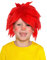 Pumuckl Kinderperücke rot – Strubbel Perücke für Kinder – Karneval & Fasching Verkleidung – Kobold Kostüm Zubehör – rote Kunsthaar Perücke Jungen & Mädchen
