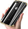 Compatible With iPhone 7 Plus / 8 Plus (5.5) - Gold Metallic Electroplating Bumper Slim Silicone Gel Clear Case Cover