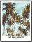 Poster Miami Beach The United States Wanddeko moderne Wohnzimmer Bilder Strand Affirmationen Skyline Urlaub USA Typografie ohne Zubehör 40x50 c
