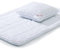 CelinaTex First Class Sommer Steppdecken 155 x 200 cm Set mit 1x Kopfkissen 80 x 80 cm Bettdecke Sommer Steppbettdecke