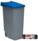 Denox DEN025 Contenedor Reciclo 85 litros Cerrado, Azul, 420x570x760 mm