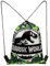Jurassic World Turnbeutel Kinder, Beutel Rucksack, Teenager Stoffbeutel, Kordelzug Tasche für Schule Reisen, Schwimmbeutel mit Dino Aufdruck, Geschenke für Kinder
