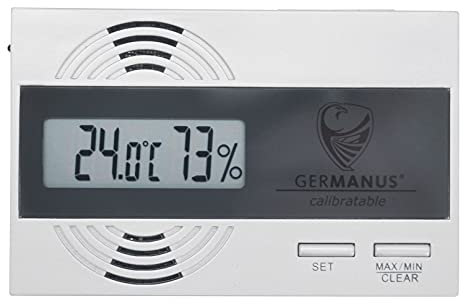 GERMANUS Digital Hygrometer 745 - Kalibrierbar