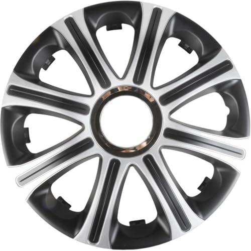 Start Modena 14-Zoll-Autokappensatz, schwarz/grau