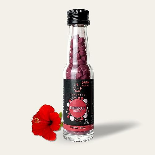 TEABALLS - HIBISKUS für ca. 40 Tassen Tee