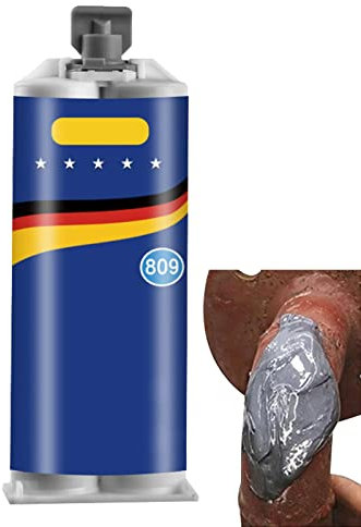 Stalf Industrial Adhesive, Liquid Metal Filler, Metal Binding Repair Paste, Repair Gel Paste (A+B), Metal Binding Adhesive for Cast Iron, Radiator Repair Paste