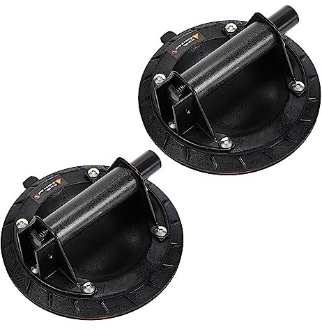 Yakimz Saugheber Glas, 2 Pack glassauger 200kg für Profis, Glasheber mit Handpumpe, Vakuum Plattenheber für Möbel, Sonnenkollektoren