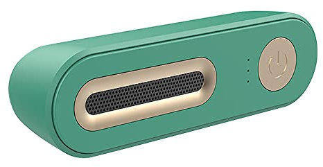 USB Kühlschrank Deo, Tragbarer Ozon-Generator, O3 Geruchsneutralisierer Ozongenerator Luftreiniger, Wiederaufladbar Geruchsneutralisierer für Kühlschrank, Auto (Green)