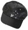 KarnevalsTeufel Paillettenmütze Glitzer Silvester Party Karneval Kappe Gold Schwarz vielseitig einsetzbar (Schwarz)